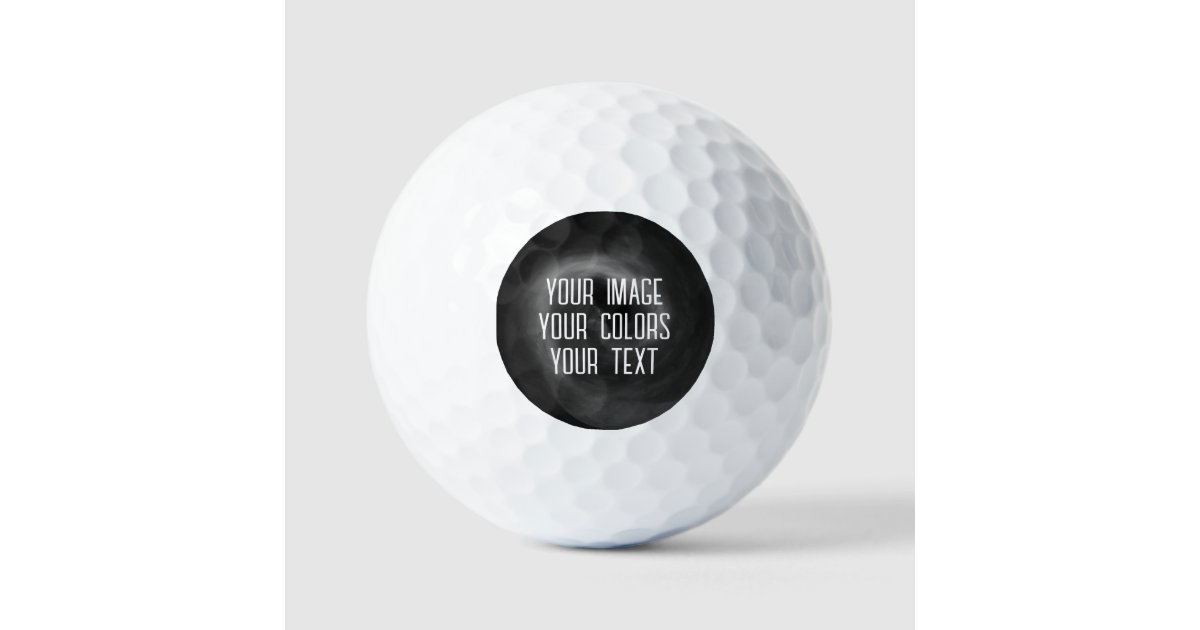 Create Your Own Golf Balls Zazzle