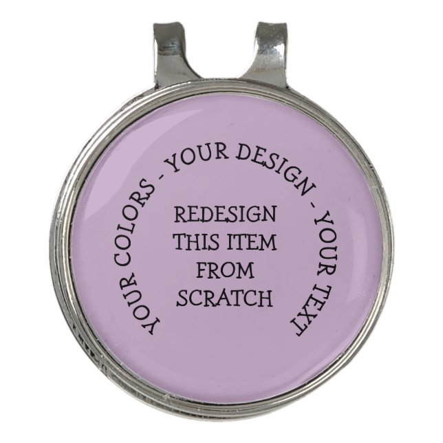 Create Your Own Golf Hat Clip (Front)