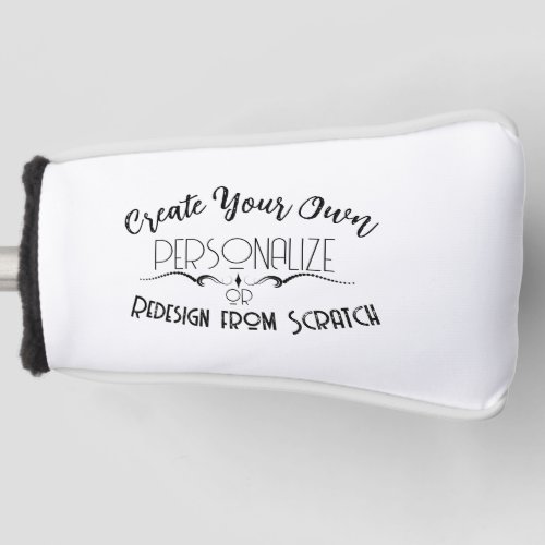 Create Your Own Golf Head Cover