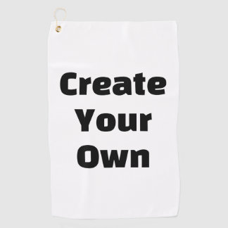 Create Your Own  Golf Towel