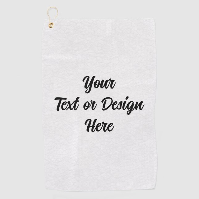 Create Your Own Golf Towel (Front)