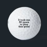 Create Your Own Golfer Funny Birthday Golf Balls<br><div class="desc">Choose the brand and pack size from the options menu.</div>