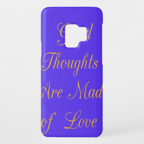 Create Your Own Good Thoughts With Love  Case_Mate Samsung Galaxy S9 Case