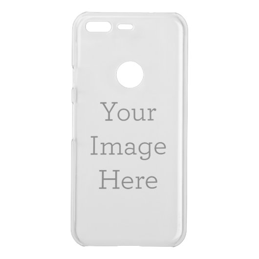 Custom Google Pixel Clearly Deflector Case (Back)