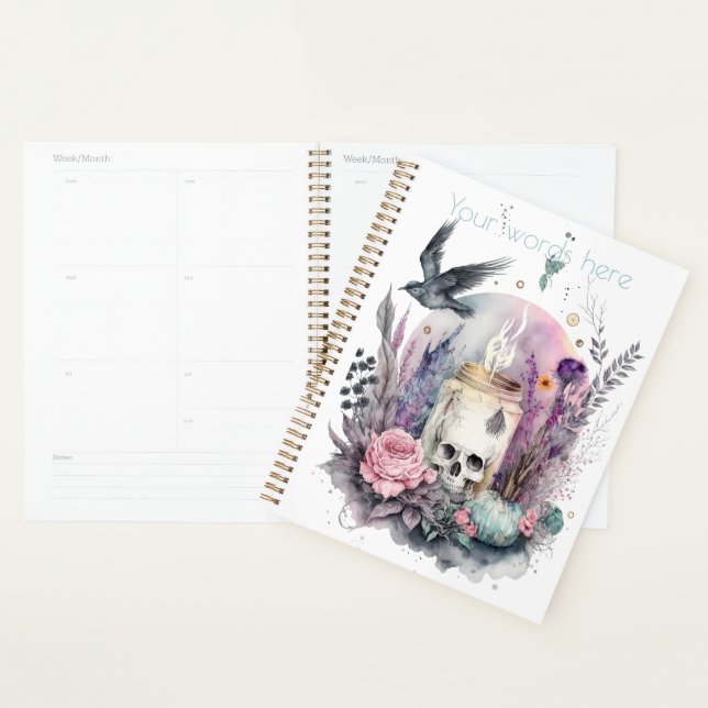 Create Your Own Gothic Autumn Planner (Display)