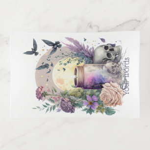 Create Your Own Gothic Roses Trinket Tray