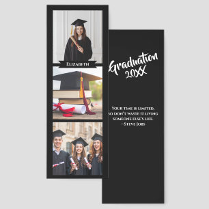 Create Your Own Graduation 3 Photo Collage   Bookmarks