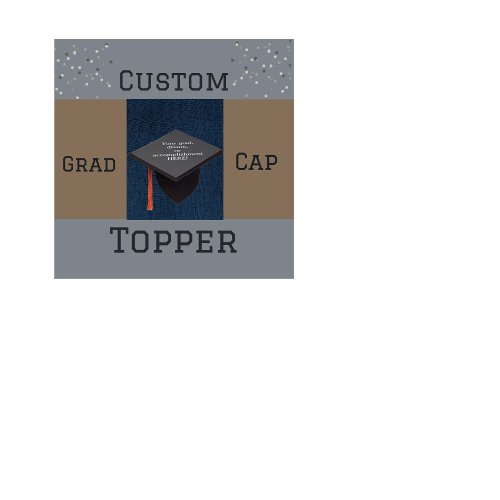 Create your own graduation cap  personalized