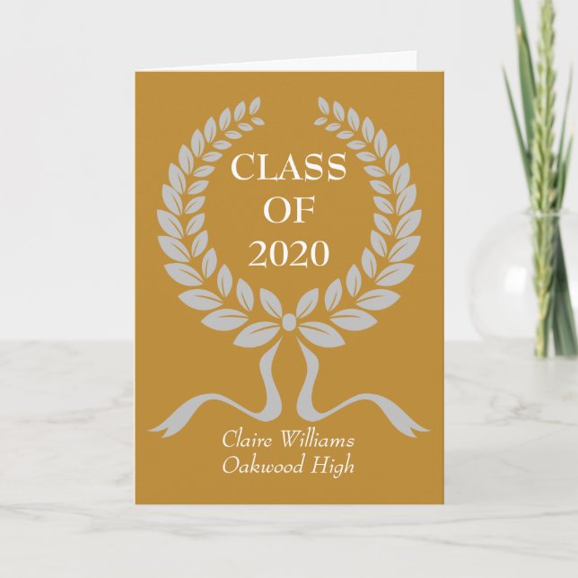 Create Your Own Graduation Congratulation Card (Front)