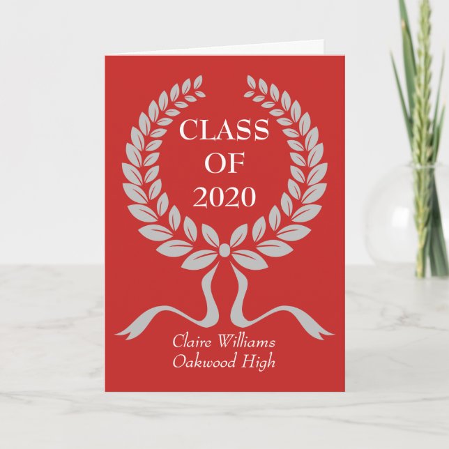 Create Your Own Graduation Congratulation Card (Front)