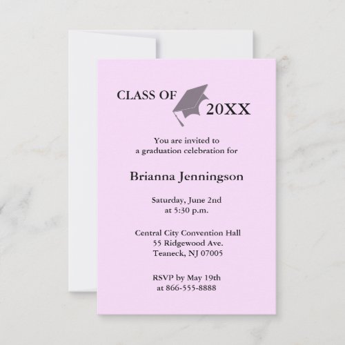 Create Your Own Graduation Invitation 7