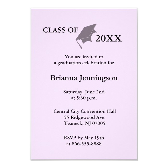 Create Free Graduation Invitations 5