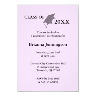 university graduation party rsvp cards templates zazzle