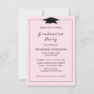 Create Your Own Graduation Invitation Template