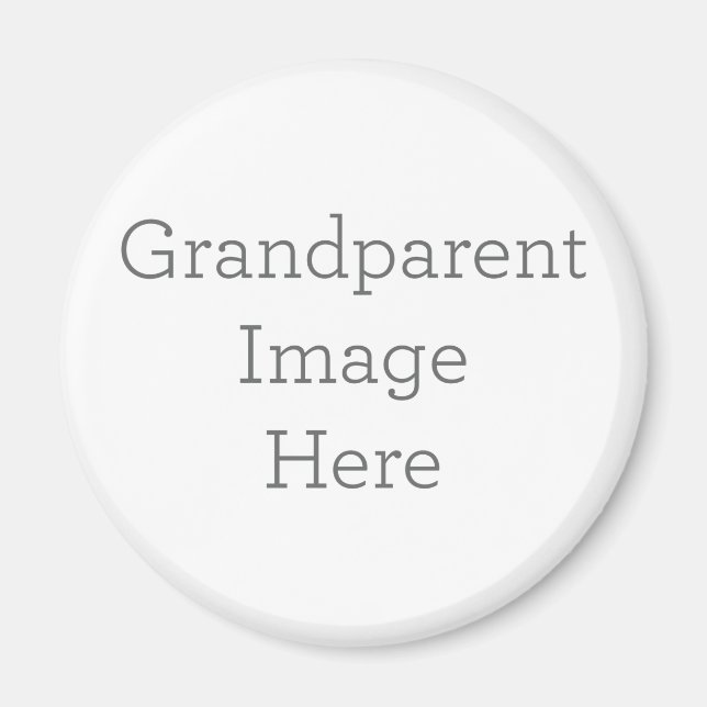 Standard, 2¼ Inch Circle Magnet (Front)