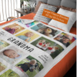 Create Your Own Grandparents Photo Collage Large Fleece Blanket<br><div class="desc">Personalized Large Fleece Blanket Photo Collage Create a heartwarming gift that grandparents will cherish forever with our Personalized Fleece Blanket Photo Collage. This beautifully crafted blanket allows you to turn 12 of your favorite family photos into a unique keepsake, celebrating the special bond between loved ones. Features: Customizable Design: Add...</div>