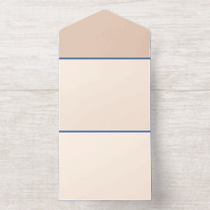 Create Your Own gray Foil All in One Invitation