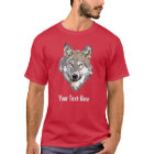 Create Your Own Gray Wolf T-Shirt
