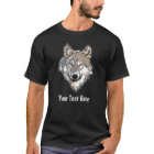 Create Your Own Gray Wolf T-Shirt