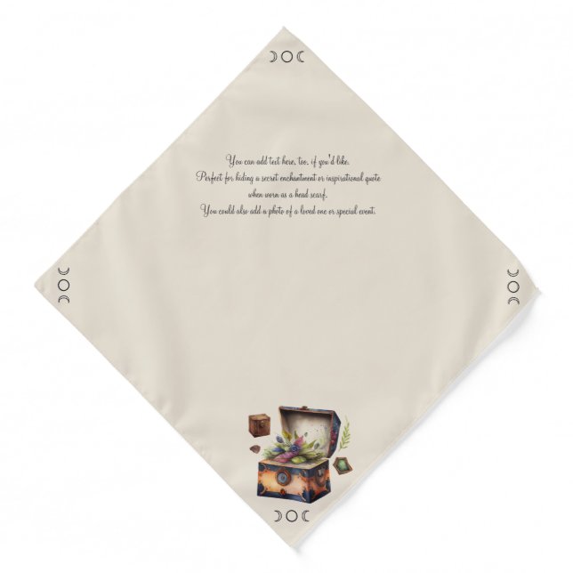 Create Your Own Greatest Treasure Bandana (Front)