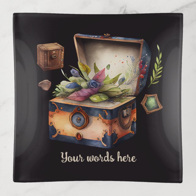 Create Your Own Greatest Treasure Trinket Tray (Front)