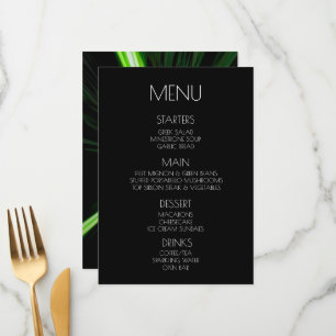 Create Your Own - Green Forest Time Warp Menu