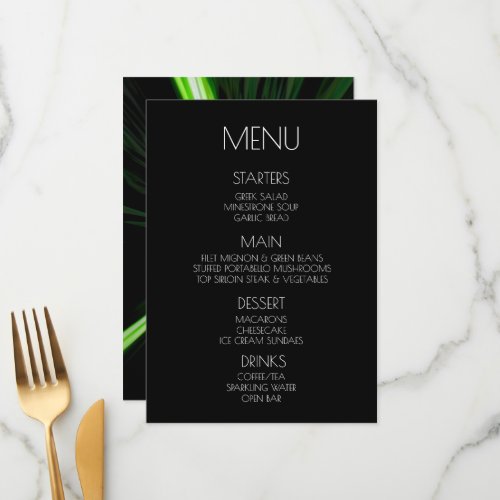 Create Your Own _ Green Forest Time Warp Menu