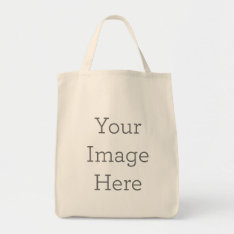 Create Your Own Grocery Tote at Zazzle