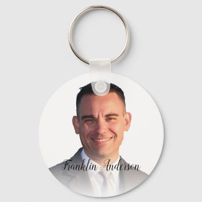 Create Your Own Groovy Selfie Amazing Keychain (Front)