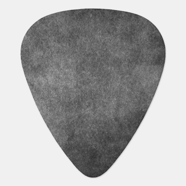 Create Your Own Grunge Background - Grey Guitar Pick (Front)
