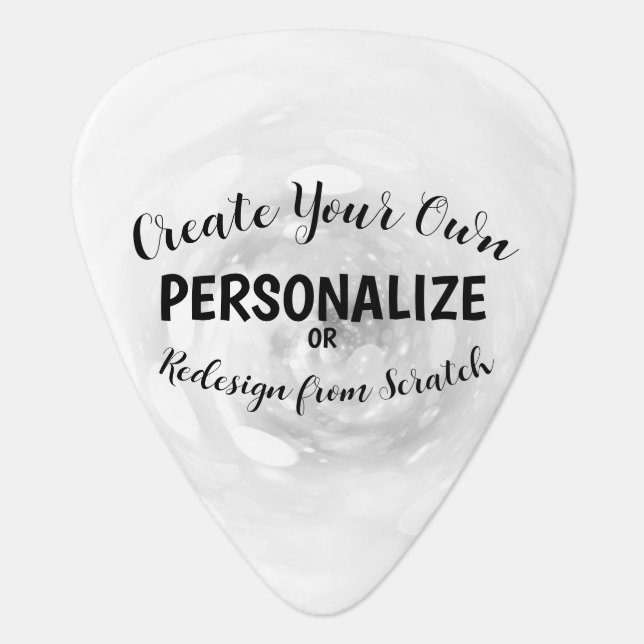 Create Your Own Guitar Pick (Front)