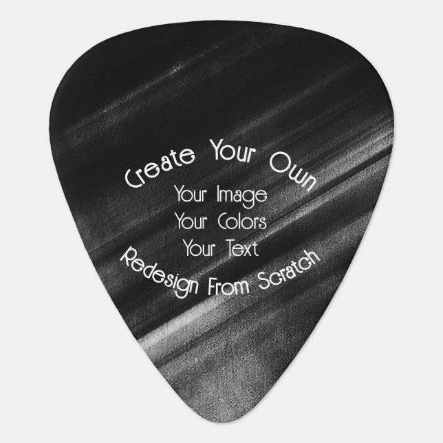 Create Your Own Guitar Pick (Front)