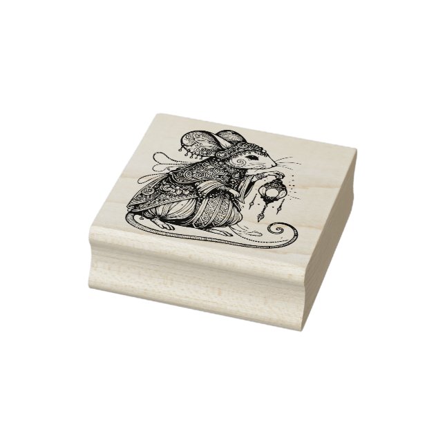 Create Your Own Gypsy Mouse Seer Rubber Stamp (Stamp)