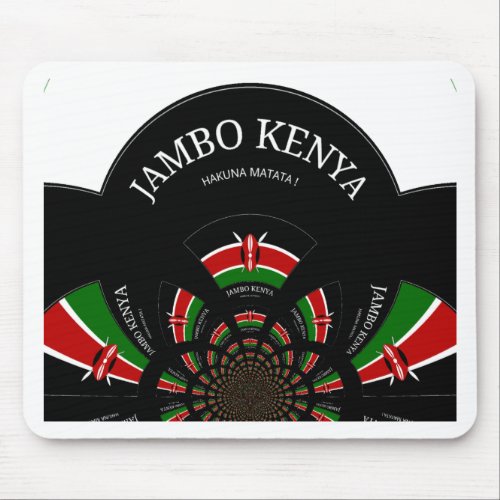 Create your own Hakuna Matata Jambo Kenya Mouse Pad