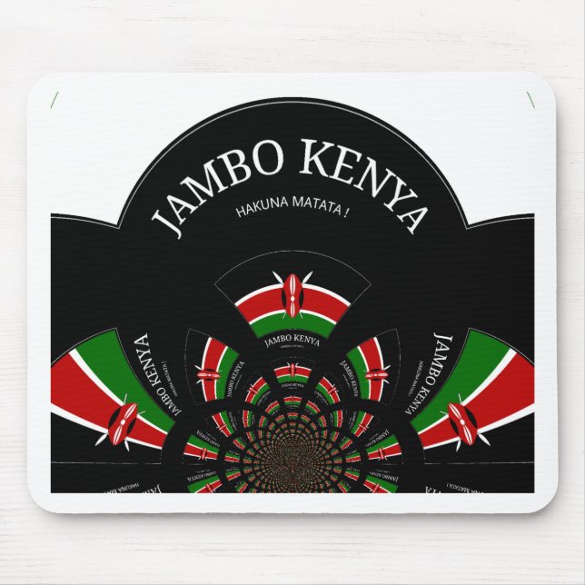 Create your own Hakuna Matata Jambo Kenya Mouse Pad (Front)