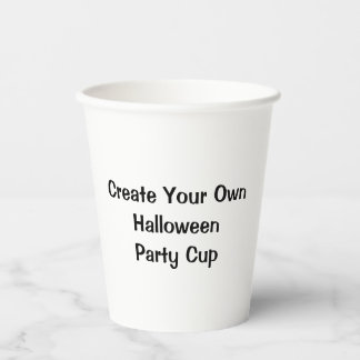 Create your own Halloween Party Décor Zazzle   Paper Cups