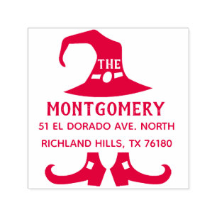 Create Your Own Halloween Return Address Self-inking Stamp