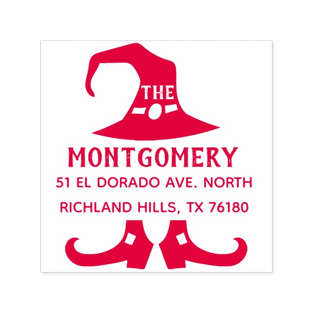 Create Your Own Halloween Return Address Self-inking Stamp (Design)