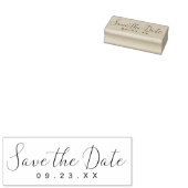 Create Your Own Hand Drawn Save The Date Rubber Stamp | Zazzle