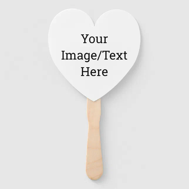 Create Your Own Hand Fan Zazzle