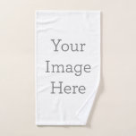 Create Your Own Hand Towel<br><div class="desc">Upload your own design or add a monogram using our text tool to personalize this hand towel!</div>