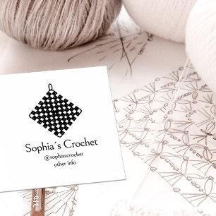 Create Your Own Handmade Crochet Rubber Stamp