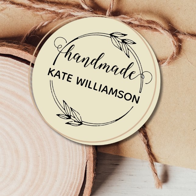 Create Your Own Handmade Name Mini Rubber Stamp (Creator Uploaded)