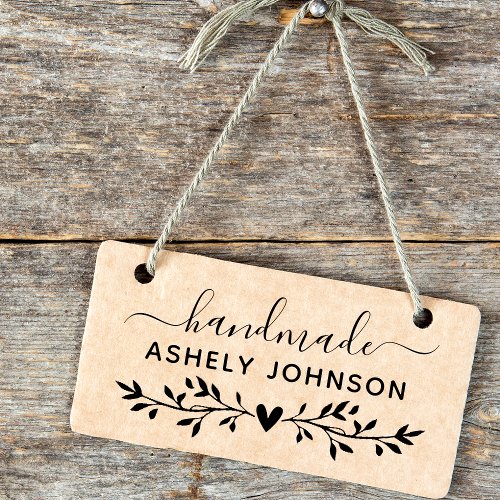 Create Your Own Handmade Name Rubber Stamp