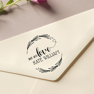 Create Your Own Handmade Name Rubber Stamp