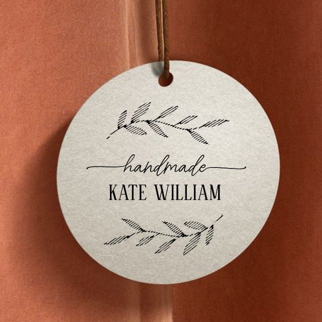 Create Your Own Handmade Name Rubber Stamp (Creator Uploaded)
