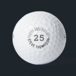 Create your Own Happy anniversary Gift  Golf Balls<br><div class="desc">Create your Own Happy anniversary Gift Golf Balls</div>