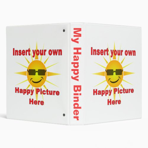 Create your own happy binder scrapbook