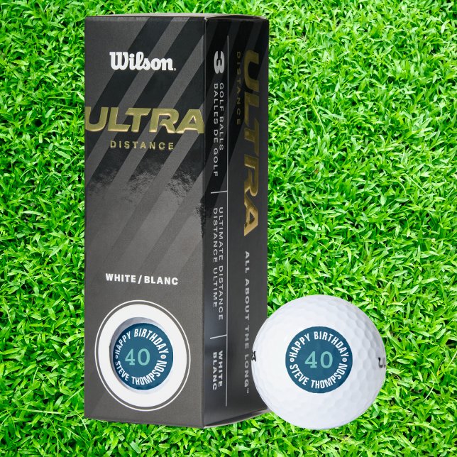 Create your Own Happy Birthday Gift Golf Balls (Create your Own Happy Birthday Gift Golf Balls)