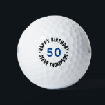 Create your Own Happy Birthday Gift Golf Balls<br><div class="desc">Create your Own Happy Birthday Gift Golf Balls</div>